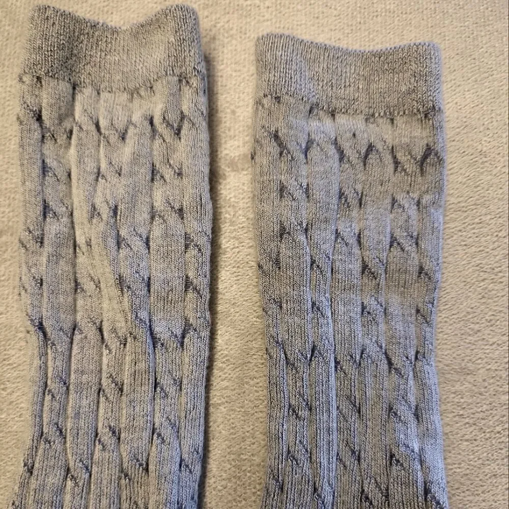 Cable Knit Trouser Socks